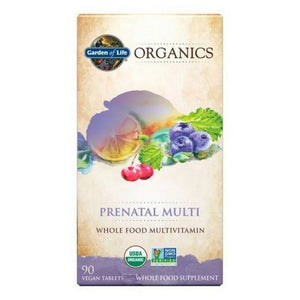 Garden of Life, Organics Prenatal Multi, 90 Tabs