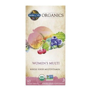 Garden of Life, Organics Womens Multi, 60 Tabs