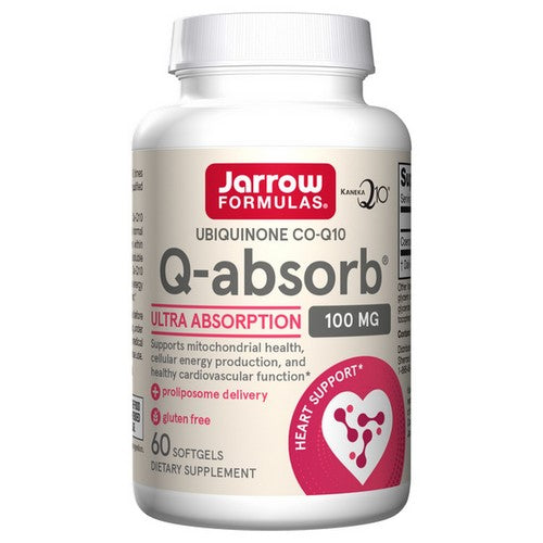 Jarrow Formulas, Q-absorb Co-Q10, 100 mg, 60 Softgels