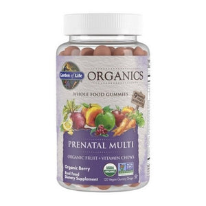 Garden of Life, Organics Prenatal Multi, Organic Berry 120 Chews