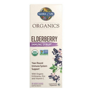 Garden of Life, Organics Elderberry Syrup, 6.59 Oz