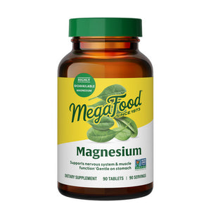 MegaFood, Magnesium, 90 Tabs