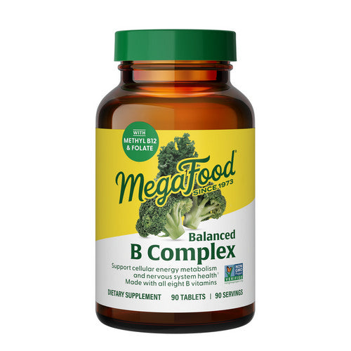 MegaFood, Balanced B Complex, 90 Tabs