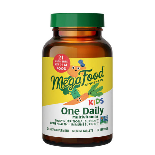 MegaFood, Kids One Daily Multivitamin, 60 Tabs