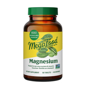 MegaFood, Magnesium, 60 Tabs