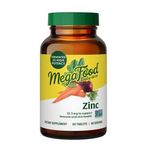 MegaFood, Zinc, 60 Tabs