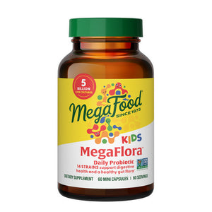 MegaFood, MegaFlora Kids Probiotic, 60 Caps