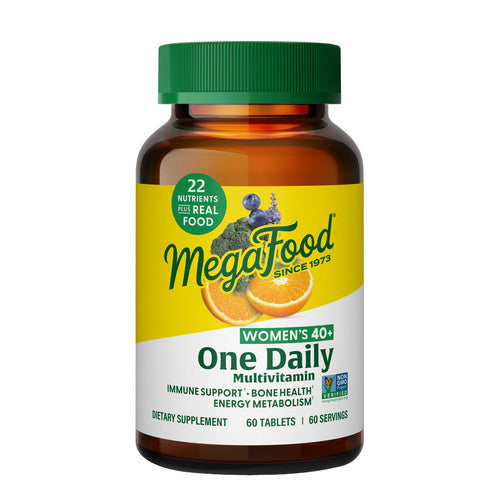 MegaFood, Women's 40+ One Daily Multivitamin, 60 Tabs