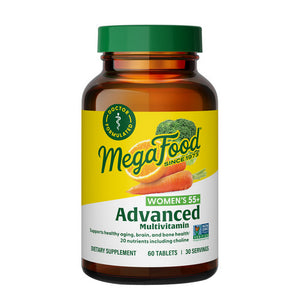 MegaFood, Women's 55+ Advanced Multivitamin, 60 Tabs