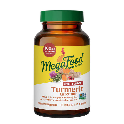 MegaFood, Turmeric Strength for Liver, 90 Tabs