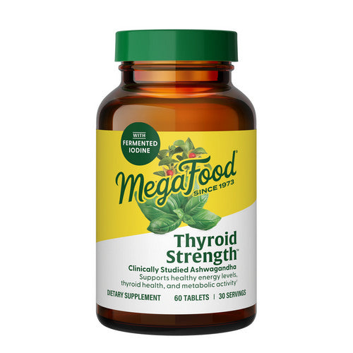 MegaFood, Thyroid Strength, 60 Tabs