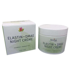 Reviva, Elastin Night Cream, 1.5 FL Oz