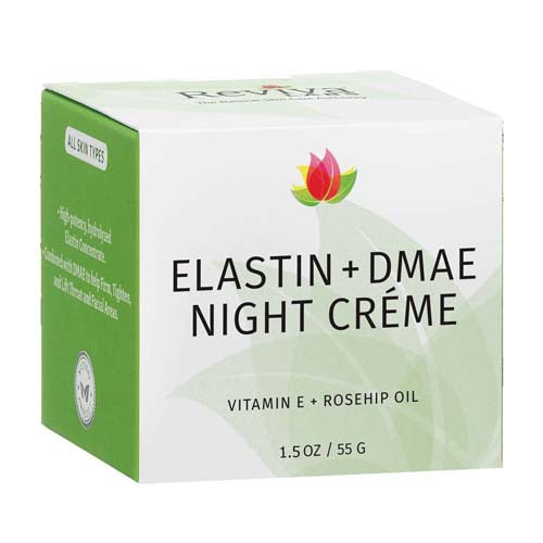 Reviva, Elastin Night Cream, 1.5 FL Oz