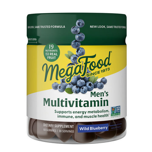 MegaFood, Men's Multi Gummies, 60 Count