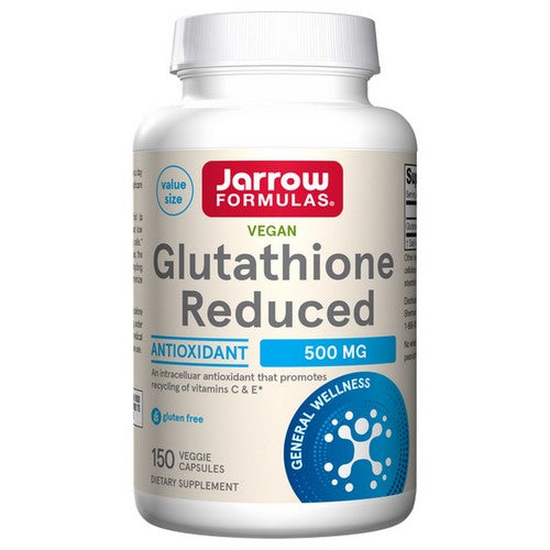 Jarrow Formulas, Reduced Glutathione, 500 mg, 150 Veg Caps