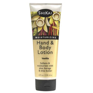 Shikai, Hand & Body Lotion, French Vanilla 8 OZ