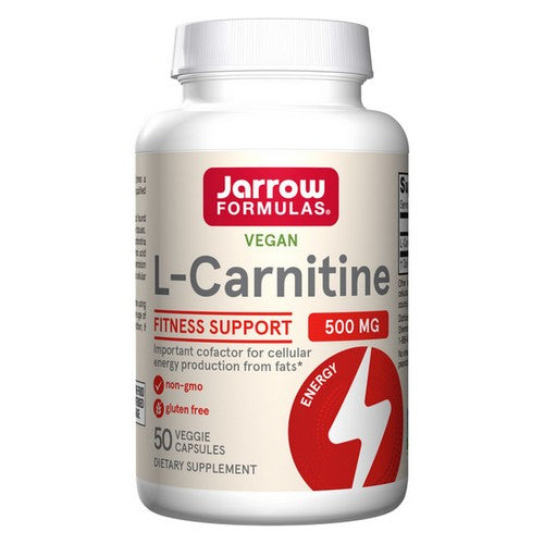 Jarrow Formulas, L-Carnitine, 500 mg, 50 Caps