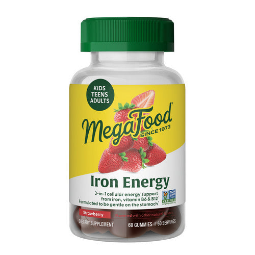 Iron Energy Gummies 60 Count by MegaFood