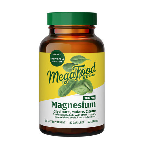 Magnesium 300 120 Capsules by MegaFood