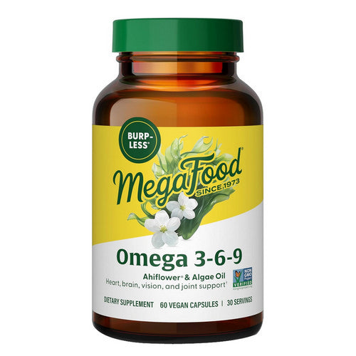 MegaFood, Omega 3-6-9, 60 Vegan Capsules