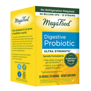 Digestive Probiotic Ultra Strength 30 Capsules by MegaFood