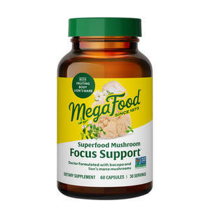 Superfood Mushroom Focus Support 60 Capsules by MegaFood