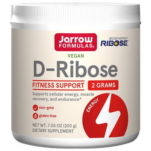 Jarrow Formulas, Ribose Powder, 200 Grams, 7.05Oz (200 g)