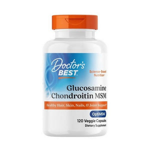 Doctors Best, Glucosamine Chondroitin OptiMSM, 120 Caps