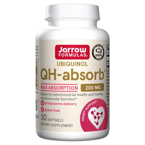 Jarrow Formulas, QH-Absorb, 200 Mg, 30 Softgels