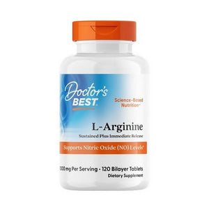 Doctors Best, L-Arginine, 500 mg, 120 Tabs