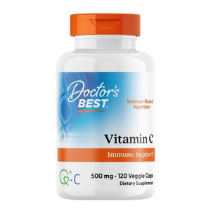 Doctors Best, Vitamin C with Quali, 500 mg, 120 Veggie Caps