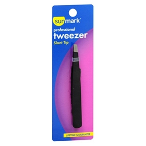 Sunmark, Sunmark Professional Tweezer Slant Tip, 1 each