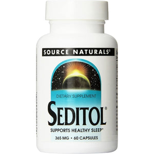 Source Naturals, Seditol Extract, 365 mg, 30 caps