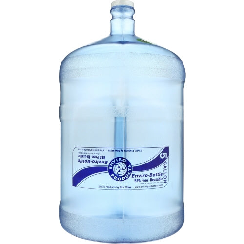 New wave, Round Tritan Water Bottle BPA Free, 5 Gallons (Case of 6)