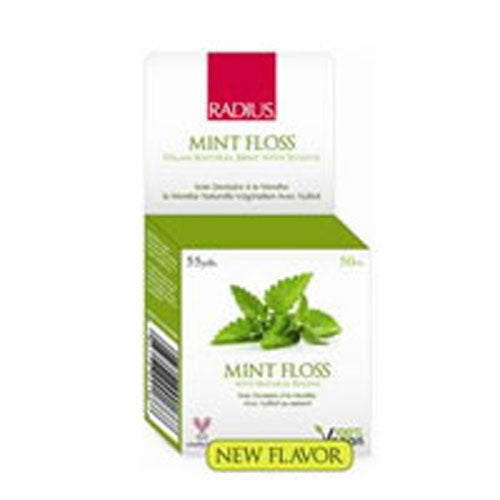 Radius, Vegan Xylitol Floss, Mint 55 yards