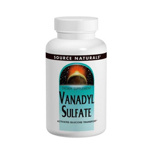 Source Naturals, Vanadyl Sulfate, 10mg, 100 TABS