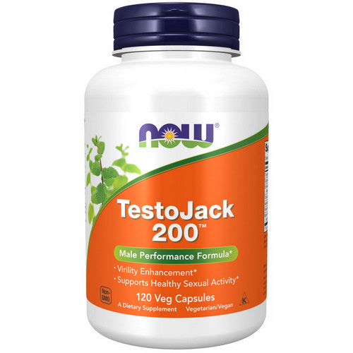 TestoJack 200 120 vcaps by Now Foods