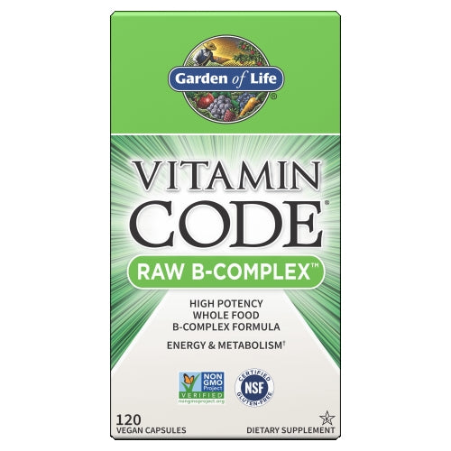 Garden of Life, Vitamin code, Raw B-Complex 120 vcaps