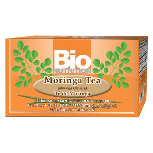 Bio Nutrition Inc, Moringa Tea, 30 TEA BAGS