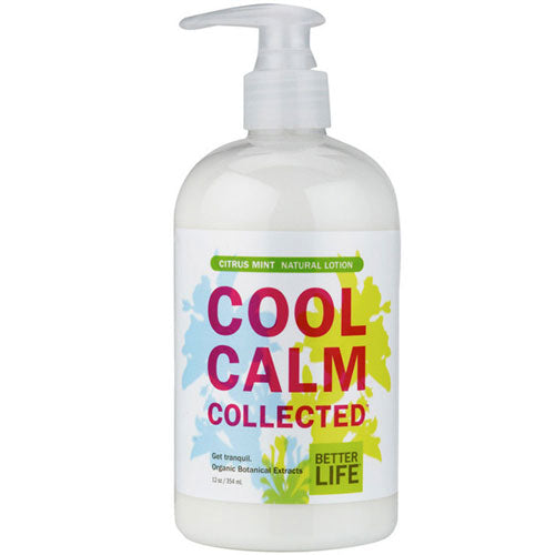 Better Life, Natural Hand and Body Lotion Citrus Mint Cool Calm Collected, 12 oz