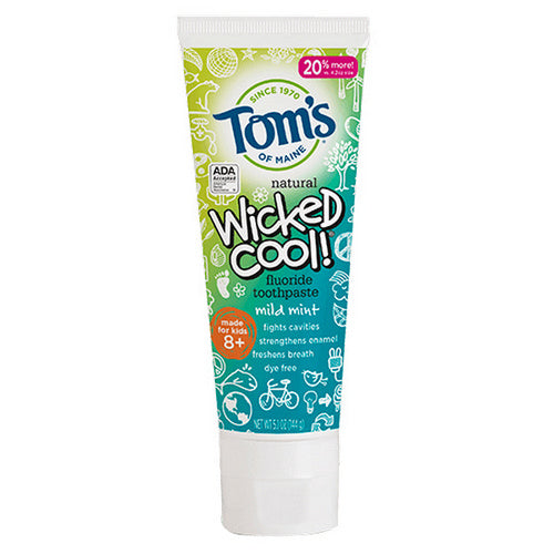 Children's Anticavity Wicked Cool Toothpaste 5.1 oz by Tom's Of Maine