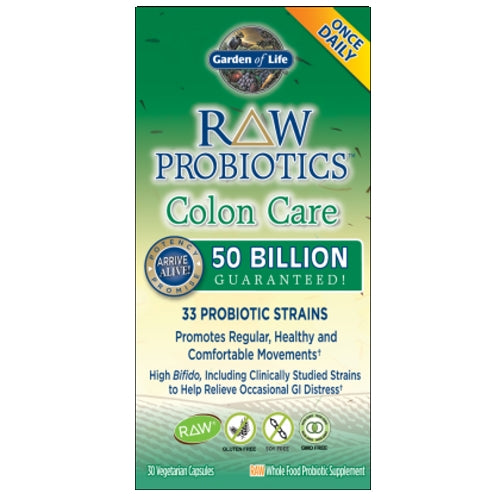 Garden of Life Raw Probiotics Colon Care 30 Caps by Garden of Life