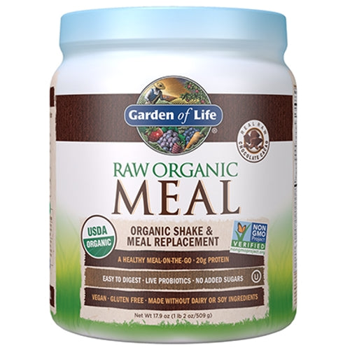 Garden of Life, Gol Raw Organic Meal - Real Raw Chocolate Cacao (Mini), 19.01 Oz