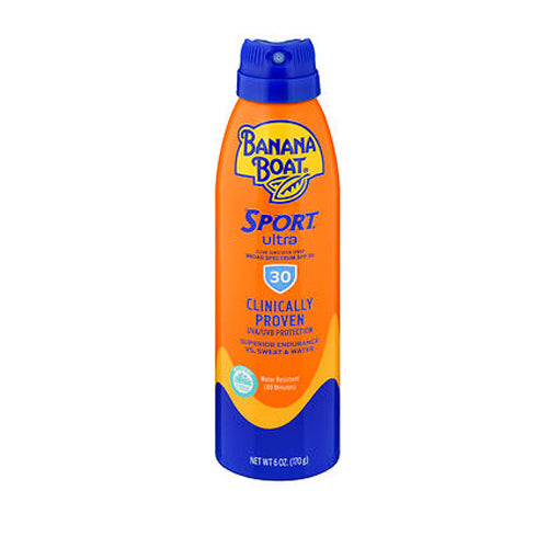 Banana Boat, Banana Boat Banana Sport Performance Continuous Spray Spf 30, 6 OZ