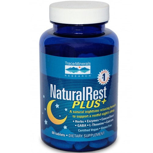 Trace Minerals, NaturalRest Plus, 60 Tabs