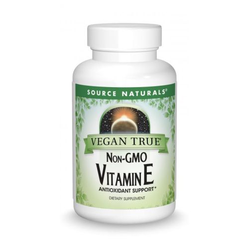 Source Naturals, Vegan True Vitamin E D-Alpha Tocopheryl Succinate, 400 IU, 50 Tabs