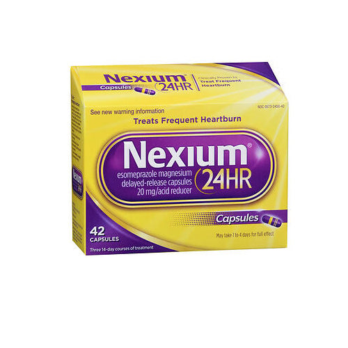 Nexium 24HR, Nexium 24HR, 42 Caps