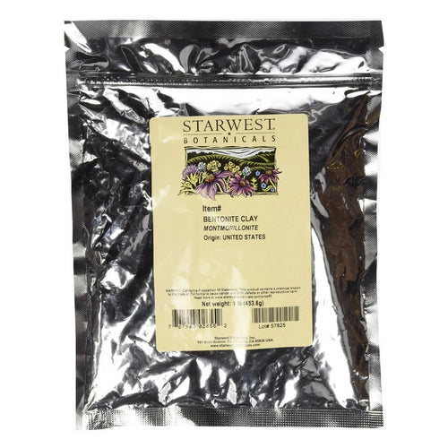 Starwest Botanicals, Bentonite Clay, 1 lb