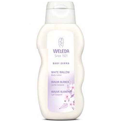 Weleda, White Mallow Baby Body Lotion, 6.8 Oz