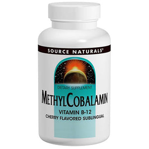 Source Naturals, MethylCobalamin, 1 mg, Cherry 240 Tabs